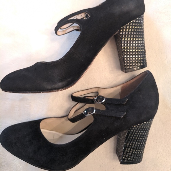 Ron White Black Carlee Suede Mary Jane 7 US - Picture 2 of 7